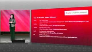 Safra Catz President Oracle OpenWorld 2010 Highlights [upl. by Ahsinert]