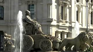 Plaza de Cibeles Madrid Spain 9132014 [upl. by Amethist]