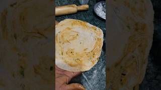 Crispy Pyaj ka Laccha Paratha  Delicious IndianStyle Multilayered Paratha Recipe shorts paratha [upl. by Mauve]