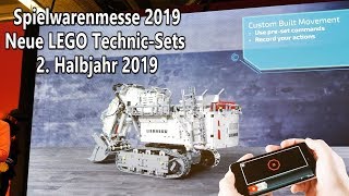 Riesiger LEGOLiebherr Bagger und andere LEGO Technic Neuheiten 2 Halbjahr 2019 [upl. by Louie939]