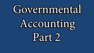 Governmental Accounting part 2 FCES SC [upl. by Elletnohs]