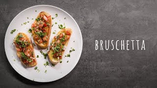 Bruschetta selber machen Italienische Rezepte [upl. by Spooner]