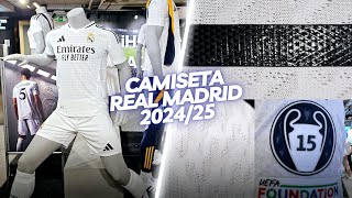 🔥 DETALLES NUEVA CAMISETA REAL MADRID 2024 2025  TIENDA OFICIAL NUEVO ESTADIO BERNABÉU 🔥 [upl. by Malcolm534]