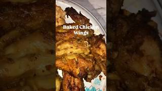 BAKED CHICKEN WINGS IN UNDER 60 SECONDS❕shorts fyp bakedchicken easyrecipe [upl. by Stila]