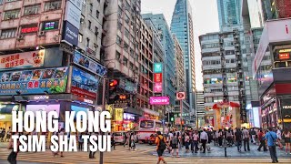 Hong Kong Tsim Sha Tsui Walking Tour 2019  尖沙咀香港徒步遊 2019 [upl. by Llerrac658]