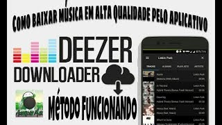 BAIXE MÚSICAS DO DEEZER DOWNLOAD NO SEU ANDROID FUNCIONANDO ‹CANAL ANDROID MAX› [upl. by Charteris]