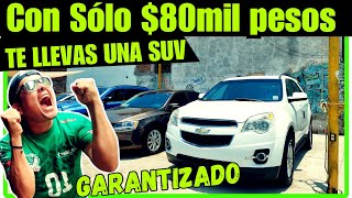 🚨Aqui te llevas una SUV POR Solo 80 mil PESOS 💰Tianguis de autos Irapuato Trucks for sale used cars [upl. by Blasien875]