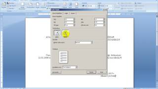 Microsoft Office Word 2007  Ders 6  Kenar Boşlukları  Baskı Önizleme  Satır Aralığı [upl. by Lutero]