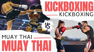 Muay Thai ou kickboxing Diferenças Qual é melhor [upl. by Nathanson]