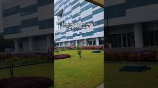 Cognizant Candor Unitech Campus beautiful view during rain  Dana Cyclone kolkata shortvideo rain [upl. by Irek166]