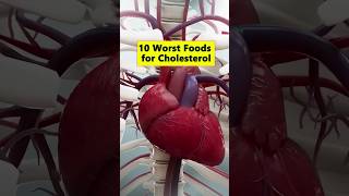 10 Worst Foods for Cholesterol hearthealth cholesterol [upl. by Tatiania165]