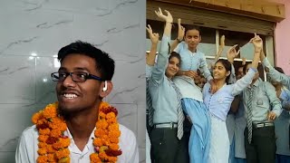 UP Board toppers Gautam Raghuvanshi amp Tanu Tomar celebrate after results [upl. by Yannodrahc]