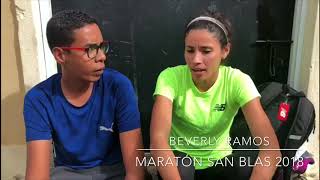 Beverly Ramos conversa con Easy Endurance luego de su victoria en el Medio Maratón San Blas 2018 [upl. by Hekking]