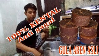 CARA MEMASAK GULA AREN BIAR KENTAL 100 [upl. by Maurine]