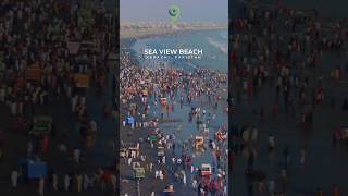 Spectacular Sea View Beach Clifton Karachi  Aerial Drone Adventure [upl. by Piks337]