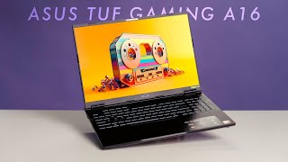 ASUS TUF Gaming A16  The Best Durable Gaming Laptop [upl. by Nehttam543]