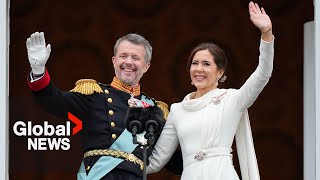 Denmark crowns Frederik X as new King after Queen Margrethe II signs historic abdication [upl. by Hippel]