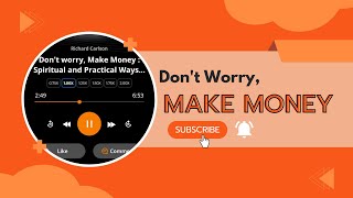 Dont Worry Make Money  Hindi Audio Summary kushivaha audiobook audiosummary [upl. by Adnawat228]