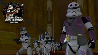 501st Legion Destroy the MTT  Star Wars Battlefront 2 [upl. by Donela]