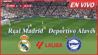 🔴EN VIVO Real Madrid vs Deportivo Alavés  LaLiga 2425  Transmisión completa del partido [upl. by Etnovert]