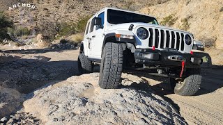 Exploring Brooklyn Mine Trail Joshua Tree National Park  Jeep Wrangler EcoDiesel [upl. by Rohn32]