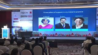 Dr Shankar Medikeris Cochlear implant group of India CIGI Oration [upl. by Aid]