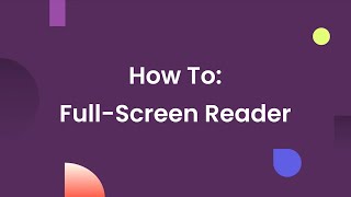 How to Share Your Content in Fullscreen With Issuu [upl. by Deerc]