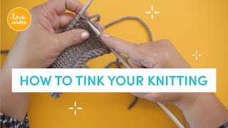 How to Tink your knitting [upl. by Bordie699]