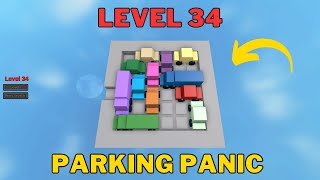 How To Solve Parking Panic Level 34  Roblox [upl. by Barb]