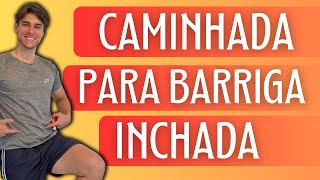 caminhada rápida para diminuir barriga inchada [upl. by Dagny]