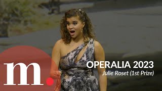 Julie Roset 1st Prize — Plácido Domingos Operalia 2023 [upl. by Hedva]