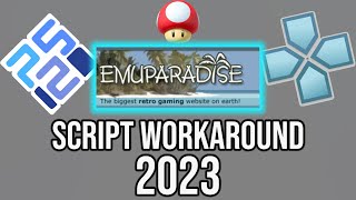 EMUPARADISE Script Workaround 2023  Fix Download Links For ROMS and ISOs [upl. by Aicilyt221]