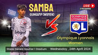 🔴LIVE SAMBA Sabitra Bhandari Match  Lyon Women Vs Guingamp Women  French League 2024 [upl. by Kristos643]