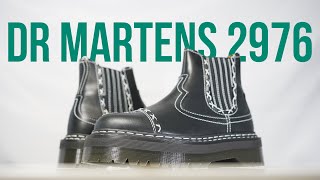 DR MARTENS 2976 GOTHIC CHELSEA BOOTS  Unboxing review amp on feet [upl. by Aznofla]