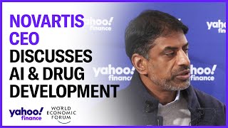 Novartis CEO discusses how AI will impact drug development [upl. by Averell]