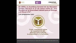 21 de Mayo Día Mundial de la Diversidad Cultural para el Diálogo y el Desarrollo [upl. by Anida]