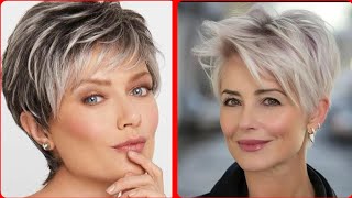 Undercut Pixie Haircuts For Older Women 💞💞 Best Pixie Haircuts Transformation  Haircut Tutorial [upl. by Kremer]