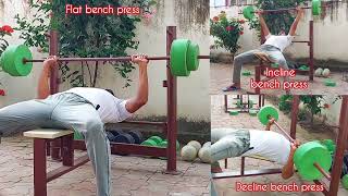 How to make Adjustable bench press machine at home DIY 3 in 1 Bench press machinegfrncrafts7979 [upl. by Hewes601]