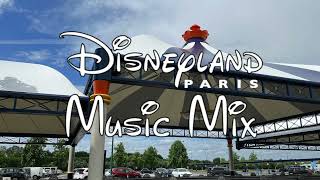 Disneyland Paris Musique 1H  Loop Parking amp Esplanade [upl. by Ahsyekal]