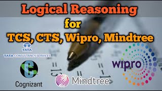 Frequently asked Logical Reasoning questions for Amcat cts wipro Mindtree NTT DataCGI [upl. by Jarrid]