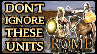 Rome Total War Top 5 Underrated Units Players Should Use More [upl. by Afas]