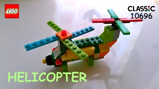 Lego Classic 10696 Helicopter Building Instructions 290 [upl. by Bevash295]