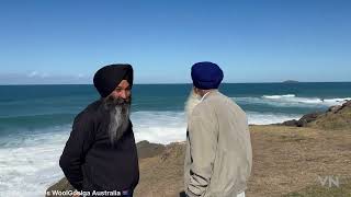 Visit WoolGoolga Beaches with SSatpal singh SJoginder singh Australia Part1vlog28 [upl. by Oribelle830]