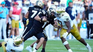 Notre Dame dominates Army with an efficient performance keeping their College Football Playoff hops [upl. by Silverstein]