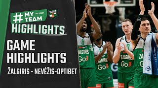 Žalgiris  NevėžisOptibet  Game Highlights  20231210 [upl. by Allimaj]