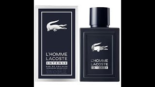 Lacoste LHomme Intense Edt Fragrance Review 2018 [upl. by Lenka]