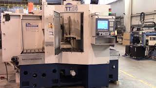 Milltronics TT24 3 Axis Twin Table Bridge Type Vertical Machining Center For Sale [upl. by Anchie]