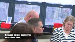 Plympton School Committee 20230327 [upl. by Trust33]