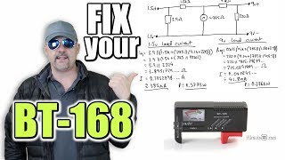 How to fix your BT 168 Battery Checker Tester [upl. by Etnoval]