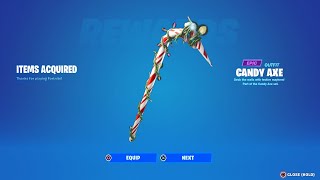 How To Get Candy Axe Pickaxe NOW FREE In Fortnite Free Candy Axe Pickaxe [upl. by Christianna663]